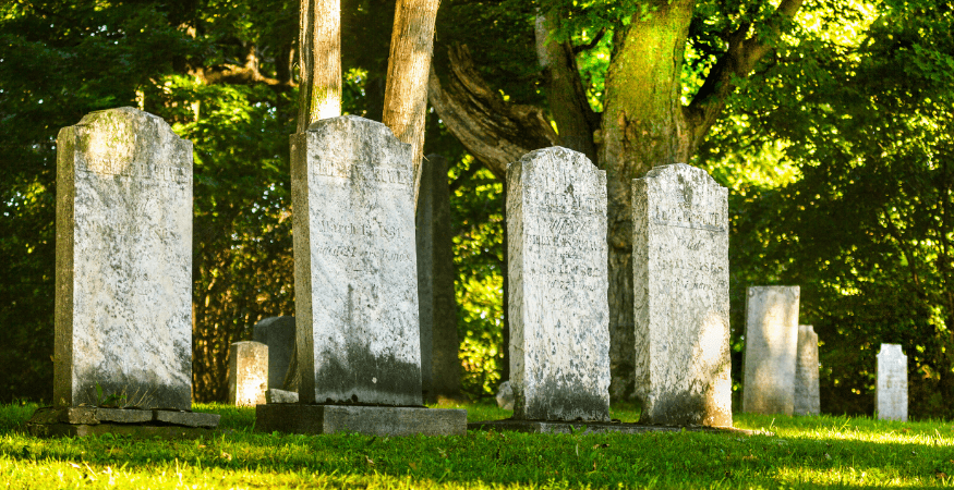Burial plots