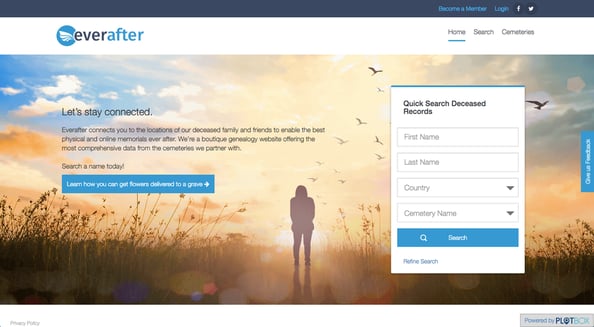Everafter Homepage