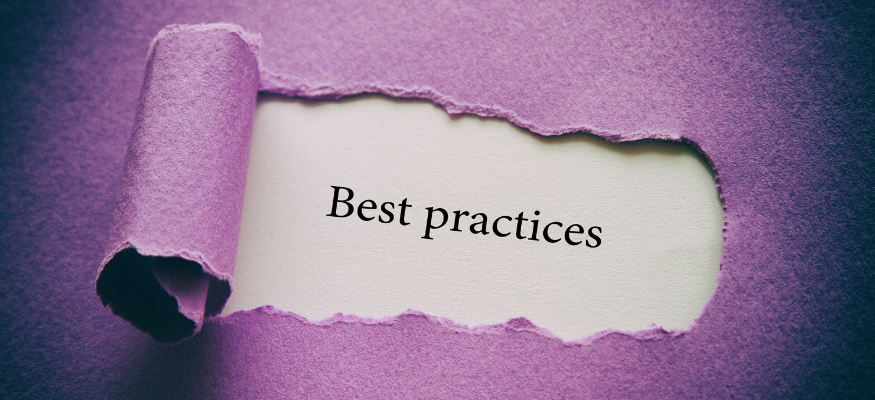 Best practices 