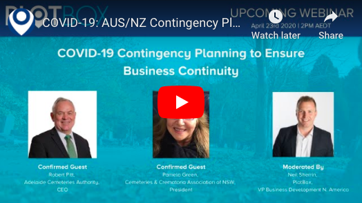 23rd April 2020: COVID-19 Contingency Planning [AUS/NZ]