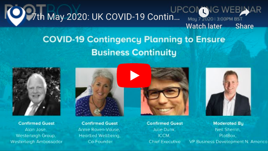 7th May 2020: COVID-19 Contingency Planning 