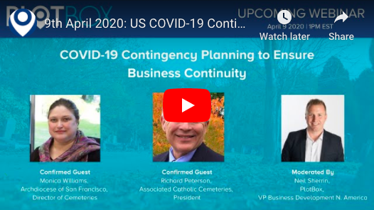 9th April 2020: COVID-19 Contingency Planning [US]