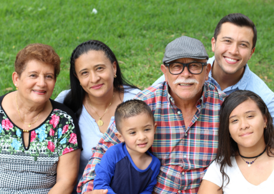 Photo of an Hispanic Family