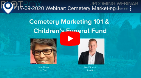 17th September 2020: Cemetery Marketing 101 & Children’sFuneral Fund